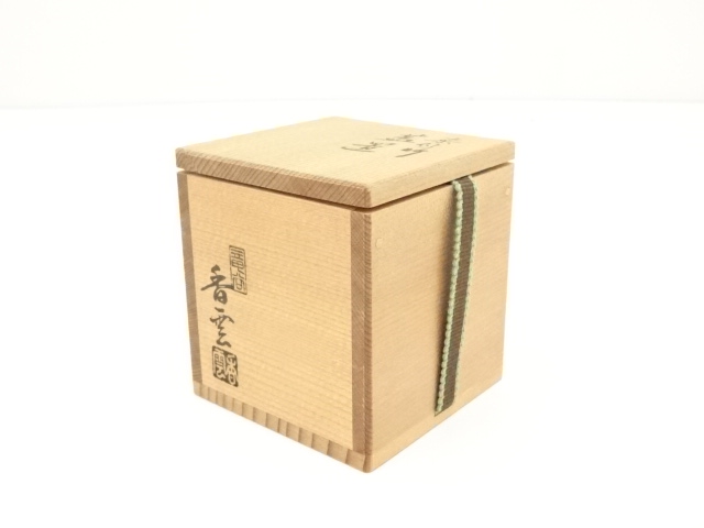 道具 ] - 道具 京焼 宮川香雲造 染付竹蓋置（共箱） | ネットショップ